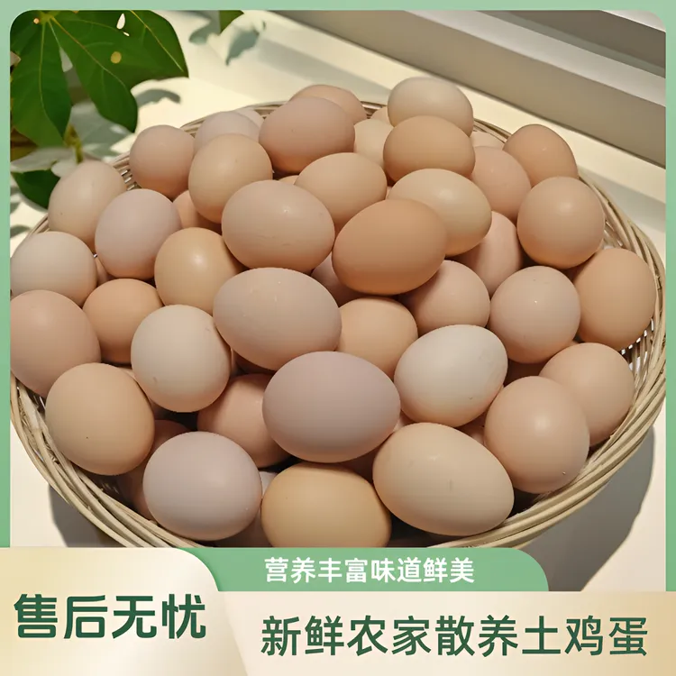 正宗散养土鸡蛋可生食初生蛋