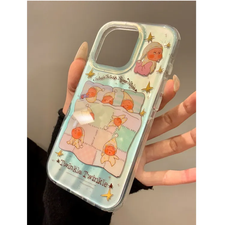 诚星泽多只梦眠星星人适用苹果16/15/14/13/12新款iPhone11手机壳