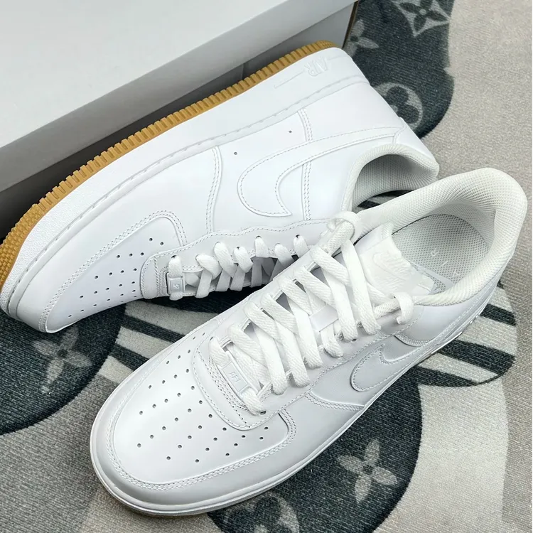 Nike Air Force 1 Low空军一号白生胶男子低帮休闲板鞋官方正品