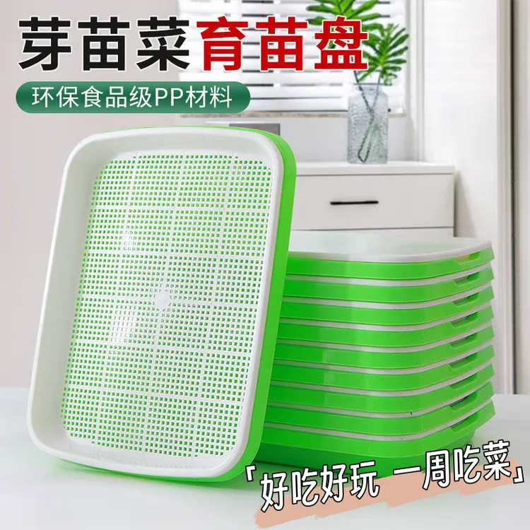 水培蔬菜神器育苗盘芽苗菜豆芽小麦种子发芽盆室内阳台通用