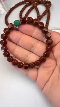 猴头核桃手串猴头单圈素串