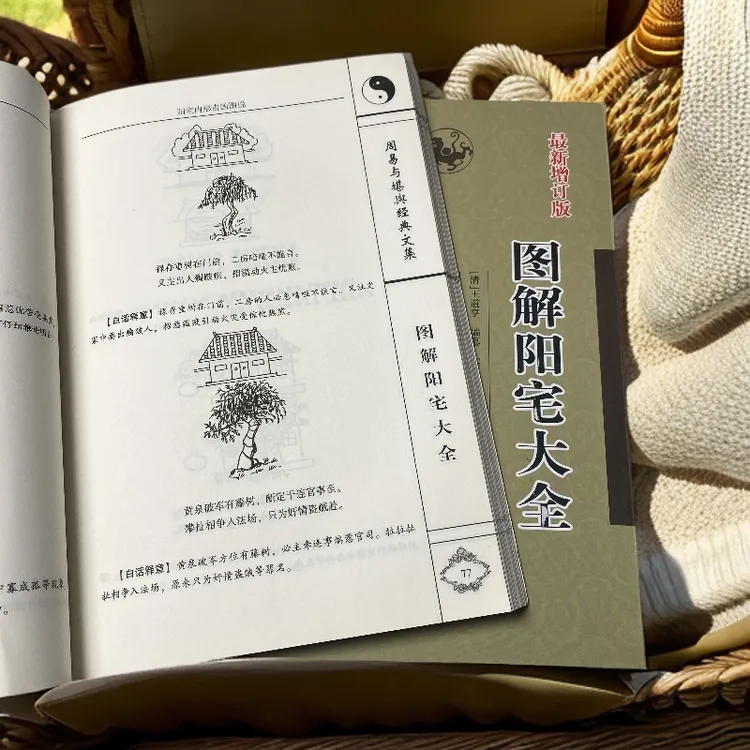 图解版阳宅书籍 洞悉宅子经典 摘要堪舆全册珍藏住宅易学好书分享