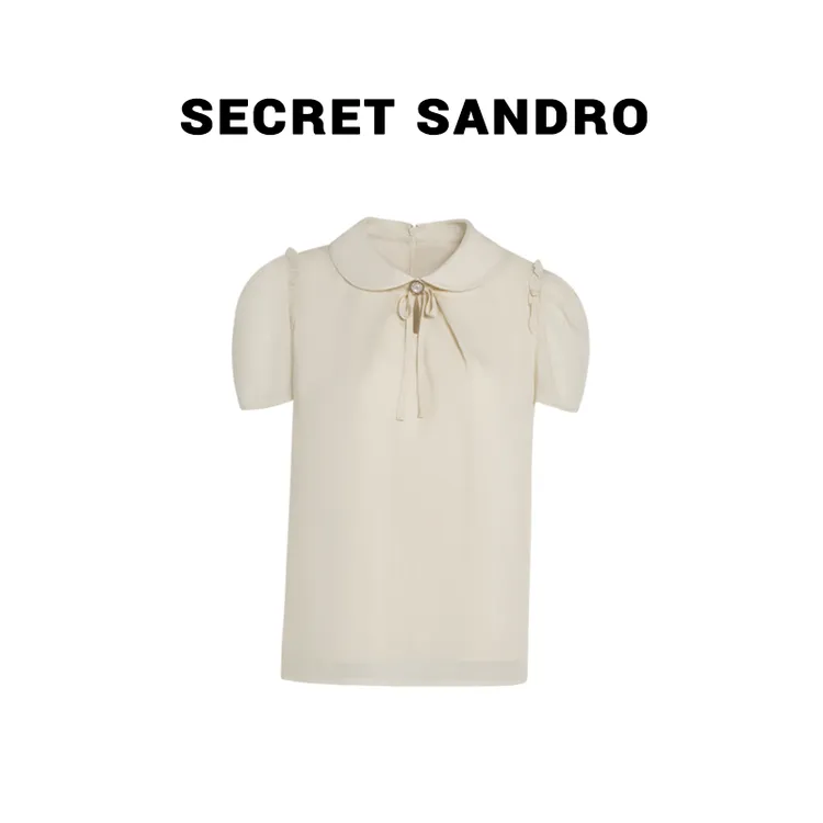  【冰茶】Secret Sandro 楚楚  上衣 S55209142C