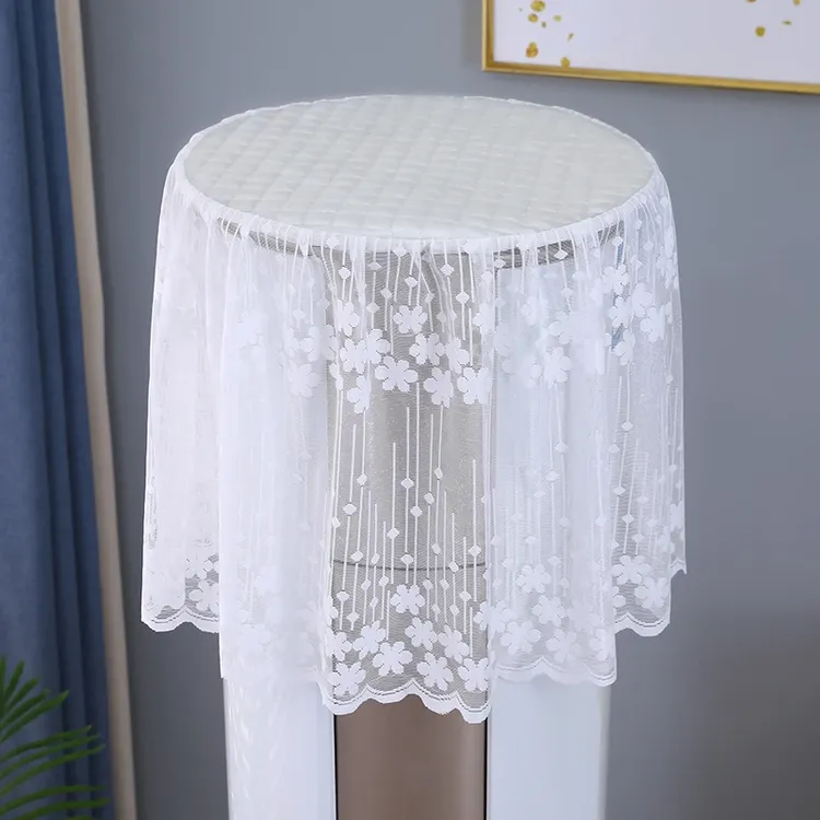 立式空调防尘罩圆柱形柜机空调罩子开机不取通用圆形盖卡通高弹