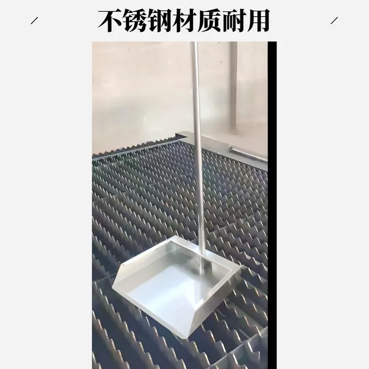 宿舍耐用垃圾铲不锈钢手持式特厚垃圾铲户外加厚不锈钢铲簸箕畚斗