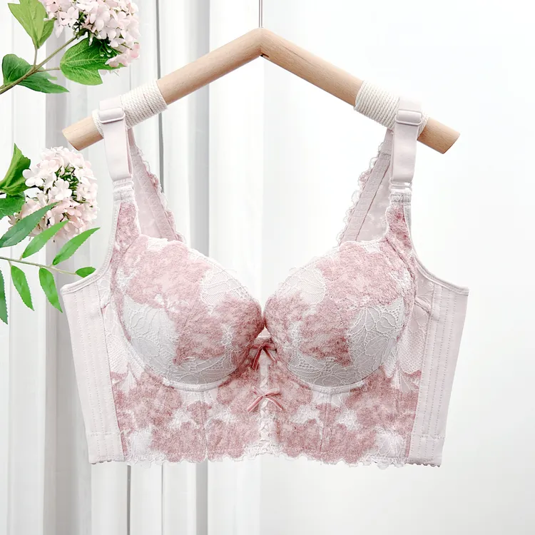 小胸聚拢加厚塑形安娜内衣女调整型文胸收副乳矫正外扩防下垂胸罩