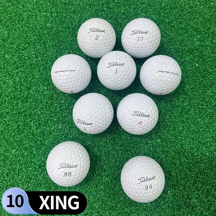 优质下场比赛高尔夫球TitleiwtPROV1 V1X卓越性能控球稳定高品质