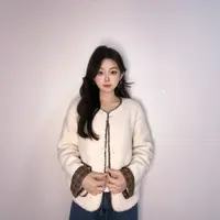IEF/爱依服女装2025秋季新款韩版颗粒绒外套