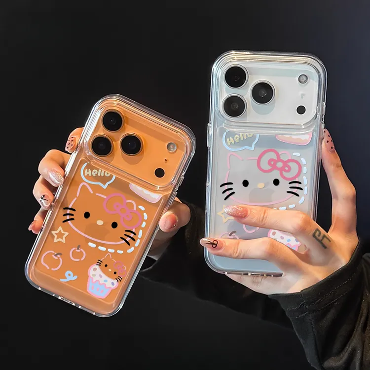 蛋糕凯蒂适用iPhone16苹果13闺蜜手机壳17promax简约14韩系流行XR