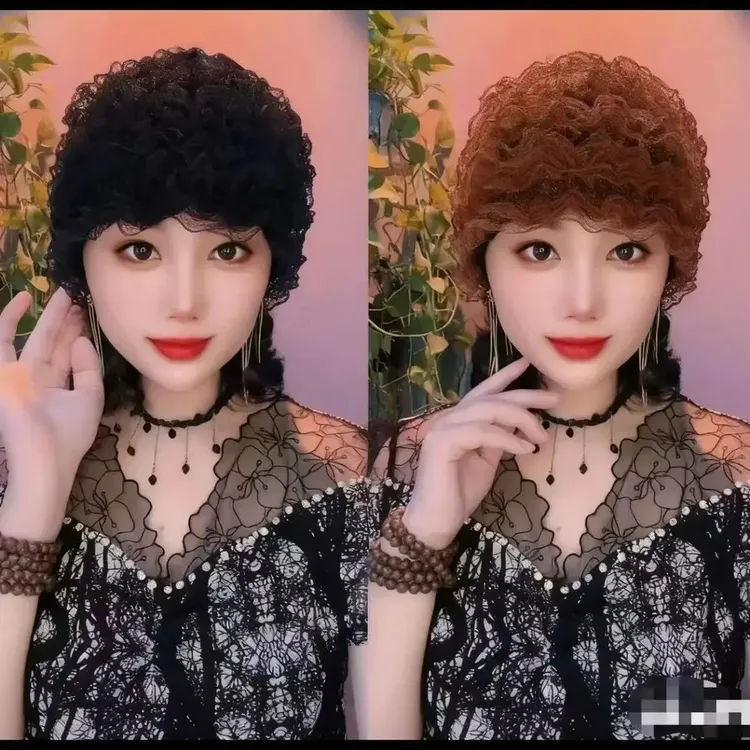 新款四季款蕾丝花边包头帽妈妈遮白发光头透气网纱帽子头部防护