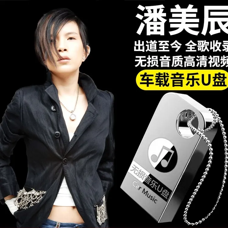潘美辰全专辑车载音乐u盘经典流行老歌无损高音质汽车车用优盘mp3