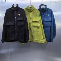 X08-101612-春秋季正面立体印花时尚夹克外套