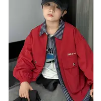 男童秋季假两件上衣新款中大童春秋休闲外套MT68070-TY