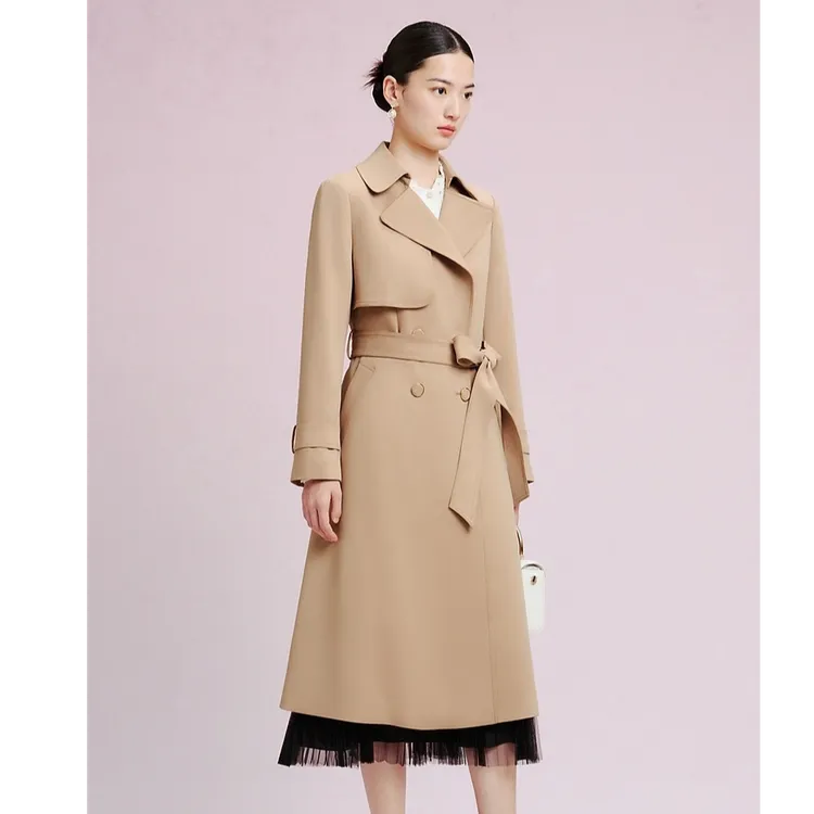 【晨粉专享价】高级感时髦风衣外套女收腰显瘦春季装外套