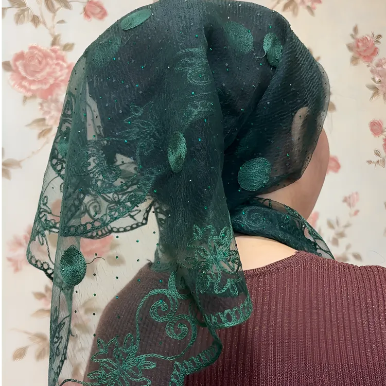 星系花卉薯莨纱巾长巾时尚丝巾رىشىدىيەئىشلەنگەنھىلىلە头巾