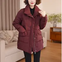 【定制】洋气羽绒服女冬季白鸭绒大码宽松气质休闲羽绒衣外套上衣