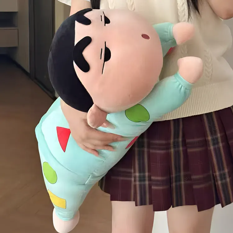 趴款睡衣小新毛绒玩具公仔玩偶靠垫陪睡抱枕送女生节日生日礼物