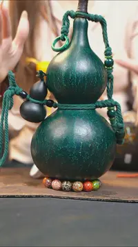 【闪购商品】WP122大漆酒葫芦不包手串及旋转底座