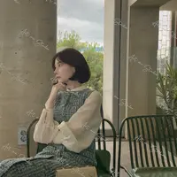 【ART ME】羊毛混纺定制款法式小香无袖粗花呢马甲连衣裙w1995t2
