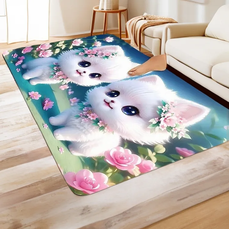 加大尺寸客厅玄关地毯地垫家用办公室大面积脚垫吸水防滑入户门垫