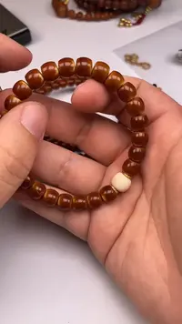 【闪购商品】橄榄核手串核尖单圈