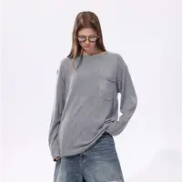 Wool Pocket T-Shirt 羊毛口袋宽松T恤