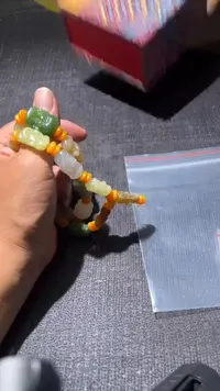 颈饰未镶嵌和田玉手串