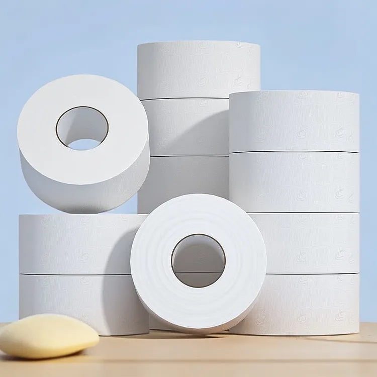 酒店专用家庭大盘纸卫生间厕纸大卷纸大号厕所卫生纸巾整箱450克