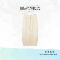 妙兮·LL秋季新款时尚休闲简约宽松显瘦慵懒风中式裤子*20252630