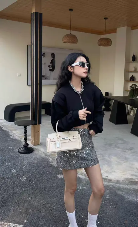 轻奢气质小众手提凯莉包时尚大容量铂金包韩版高级感百搭斜挎包女