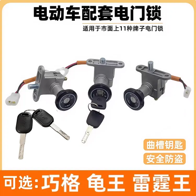 华集云电瓶车通用电门锁鬼王锁巧格锁雷霆王10个