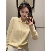 【曼文kiki】“暖冬小太阳”云朵触感绒雾感针织衫 25Q1145