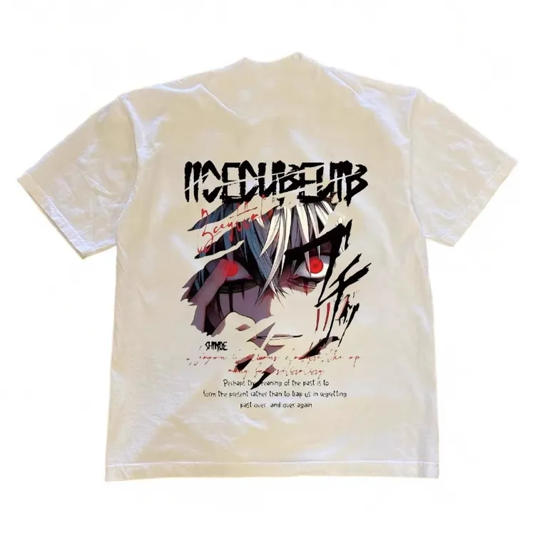 短袖T恤男国潮印花圆领重磅230Gins美式潮流夏季新款休闲半袖宽松