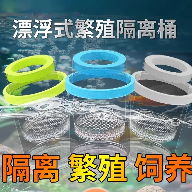孵化盒孔雀鱼鱼缸繁殖隔离盒小型鱼卵鱼苗斑马鱼斗鱼缸内水族用品