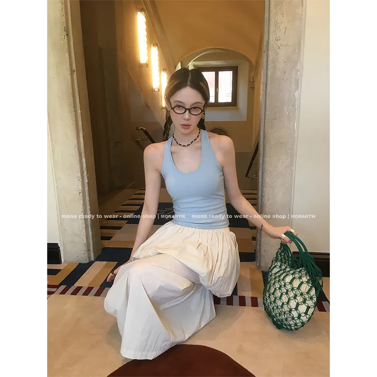 【Mona张绮贤】MONA 天丝长绒棉 凉感百搭背心女 O125U11662