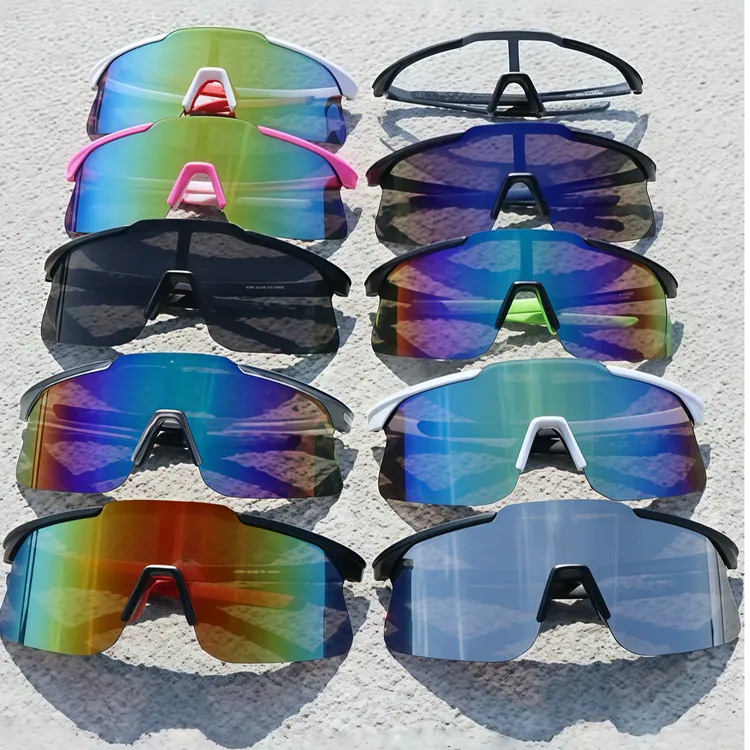 【户外眼镜】防风沙防紫外线PC防爆运动护目镜男女自行车骑行眼镜