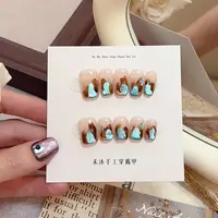 【冰蓝】——禾沐手工穿戴甲