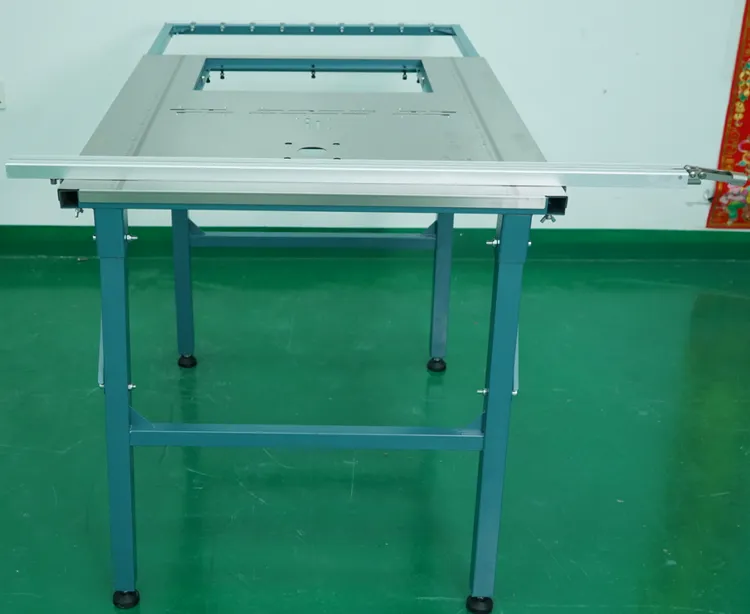 亮匠多功能小型折叠吊顶木工台锯一键微调无尘无刷子母锯工作台