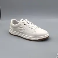 新款轻质厚底系带男士皮鞋休闲鞋C602