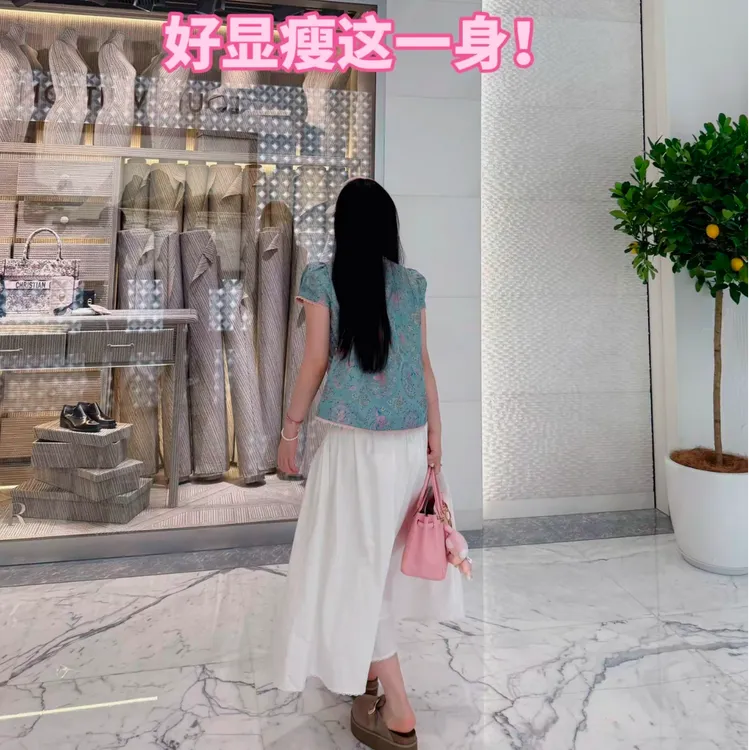 ARMS WELL王囡囡 十二生肖国风中式短袖上衣  L59