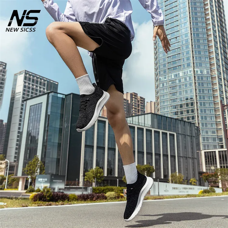 新瑟士【穿鞋不弯腰】双网软底减震百搭男士懒人一脚蹬休闲跑步男鞋