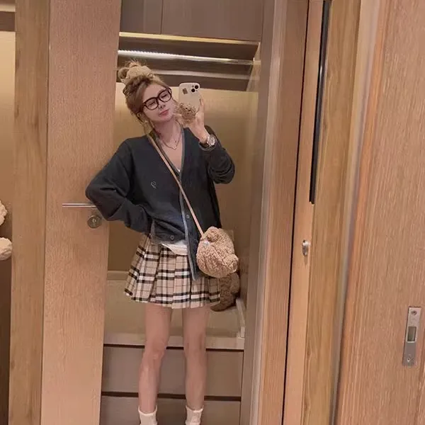 2025早春时尚百褶裙气质显瘦洋气百搭短款半身裙性感辣妹短裙女