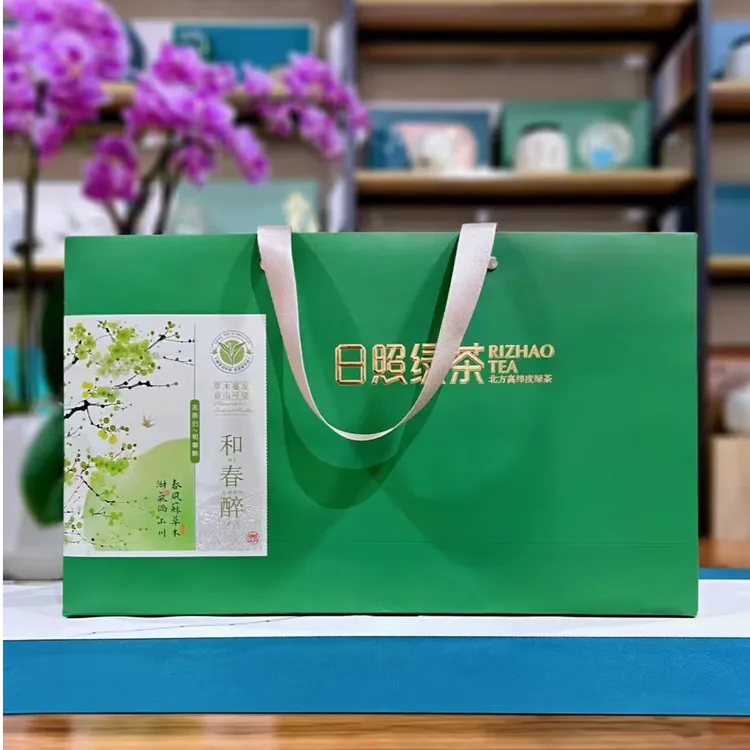 日照绿茶春茶新茶鲜香浓香型板栗香顺口礼盒装
