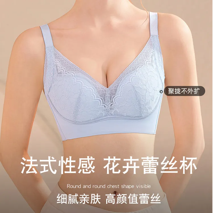 戴莉美调整型小胸聚拢性感风文胸内衣