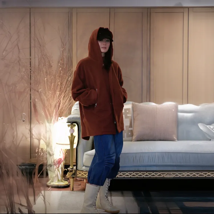 璇之恋·王璇·里斯本中长外套（新款定制）·王璇原创设计