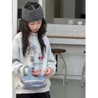 【恬颖KIDS】女童卫衣加绒秋冬款2025新款女大童时髦秋季长袖上衣