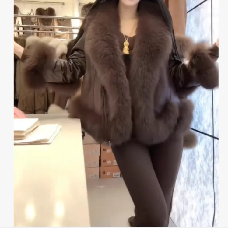 2025冬季新款潮流韩版爆款网红外套裤子女珍OQ1