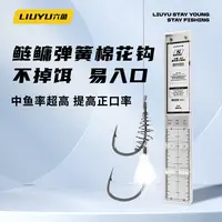 六鱼子线双钩成品全套弹簧助吸棉钓鱼用具新关东鱼钩鲢鳙钓组子线