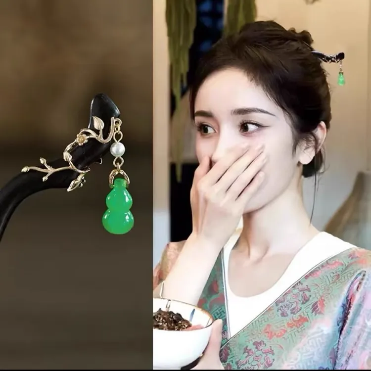 懿莘新中式古典凝香发簪气质简约簪子手工百搭复古古风日常中国风