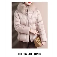 专柜撤柜保暖短款上衣女装